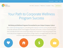 Tablet Screenshot of employeetotalwellbeing.com